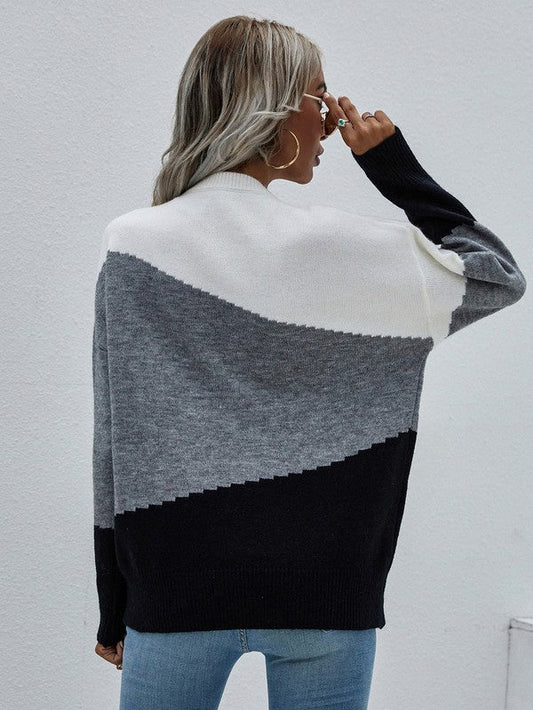 Bianca® | Women's sweater with long sleeves and a round neck