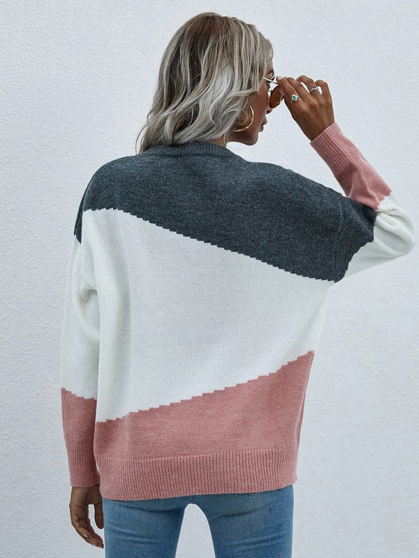 Bianca® | Women's sweater with long sleeves and a round neck