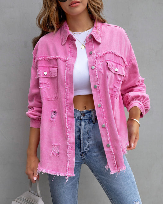 Aranza® | colored denim jacket