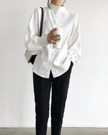 Barbara® | Aria long sleeve puff shirt