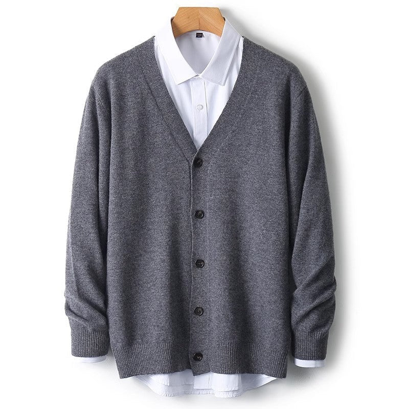 Nevin | Men's Button-Down Cardigan Sweater