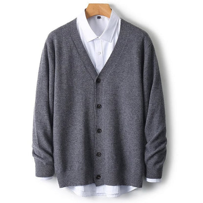 Nevin | Men's Button-Down Cardigan Sweater