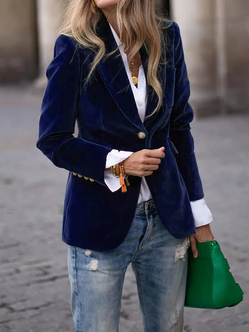 Dolores® | Elegant velvet blazer