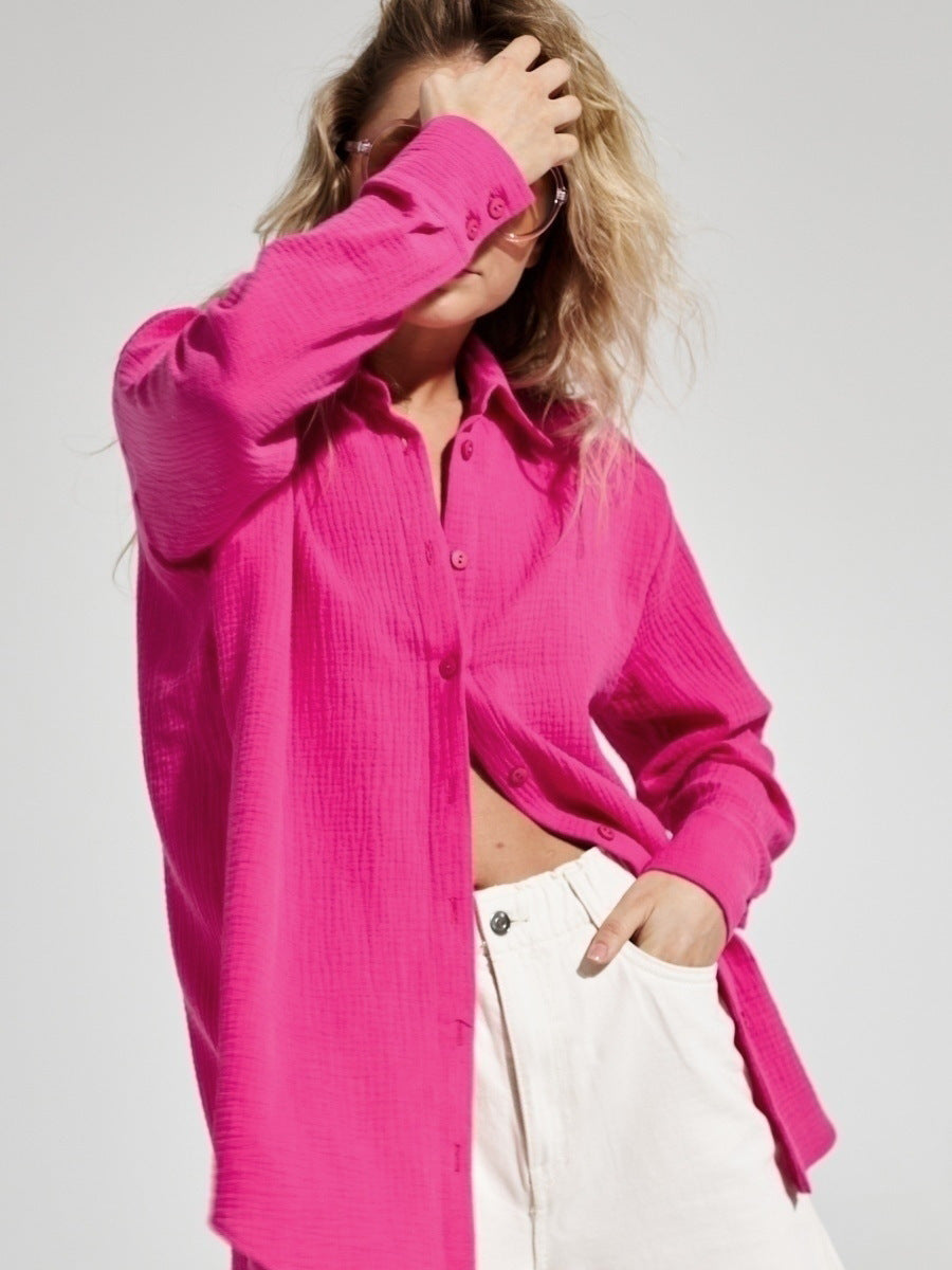 Caridad® | Long-sleeved cotton shirt from Beau