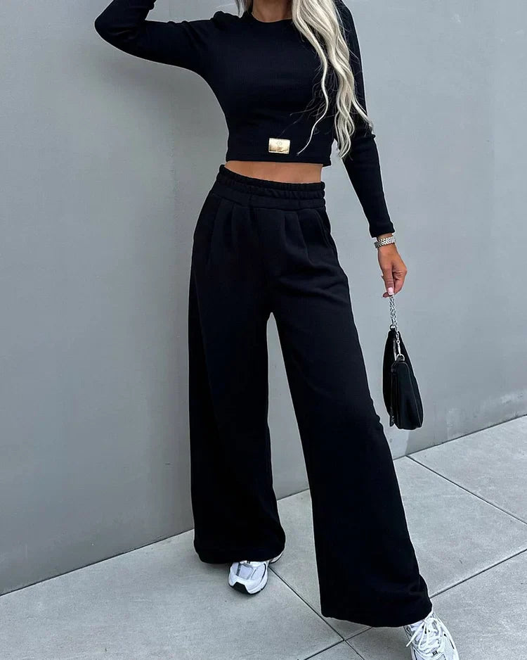 Antonella® | Loose pants and top set for women