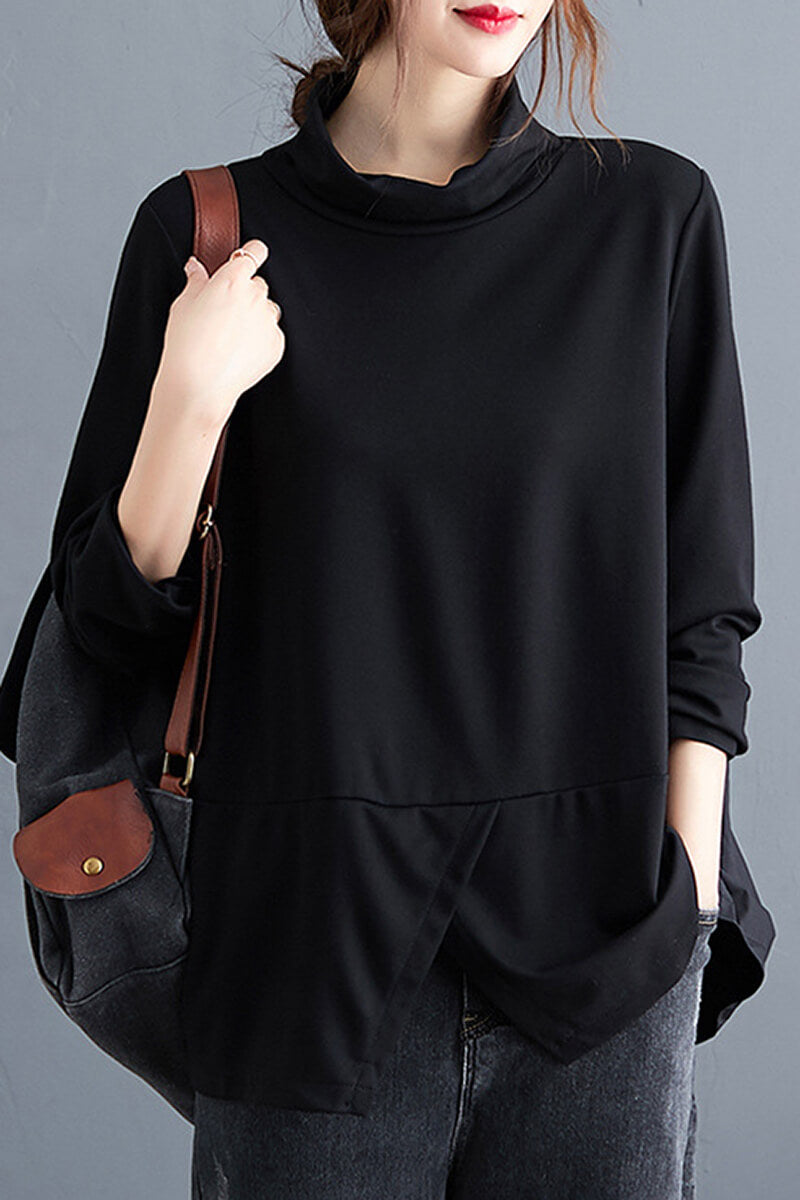Berenice® | Office blouse with stand-up collar