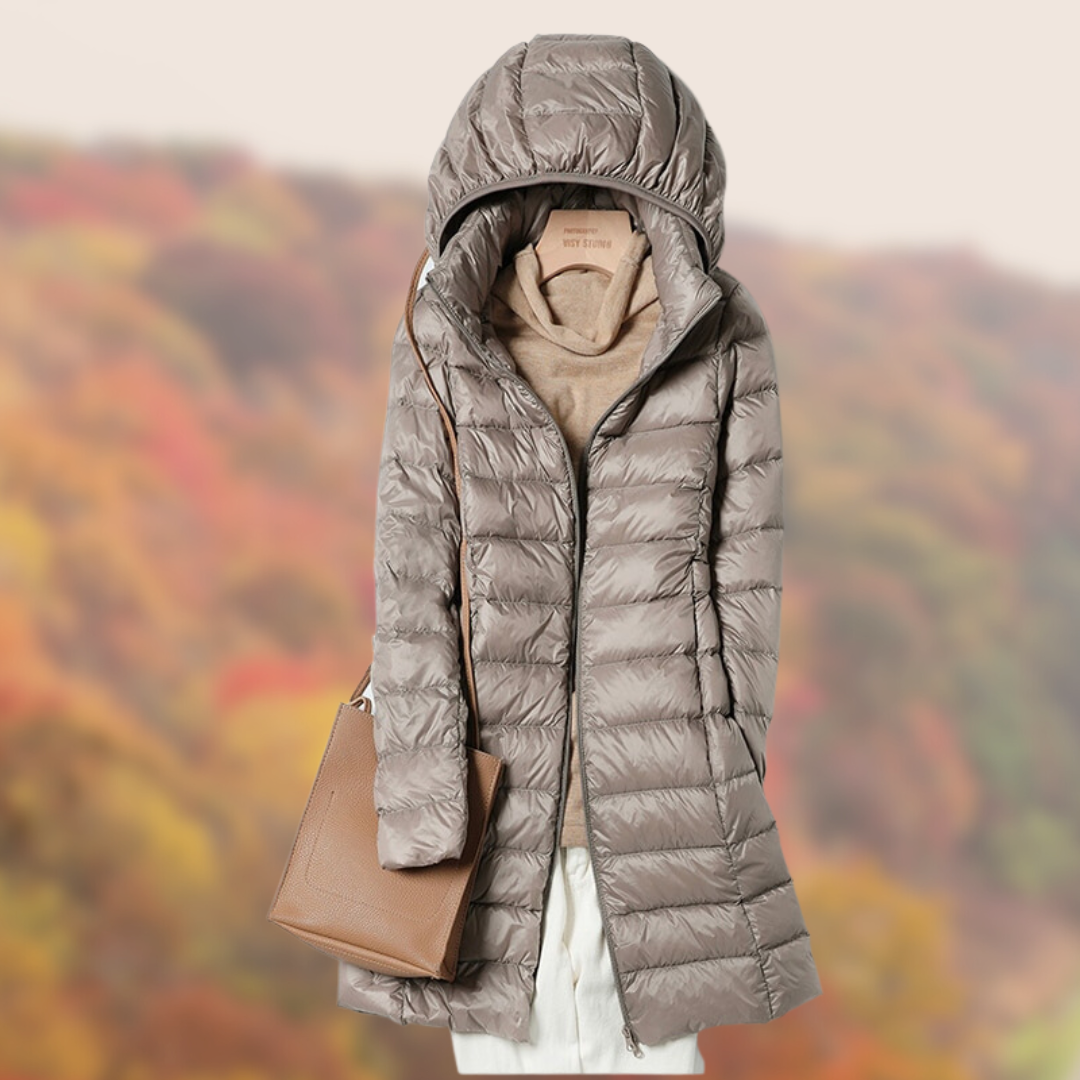 Matilda | Women's Lightweight Hooded Puffer Coat