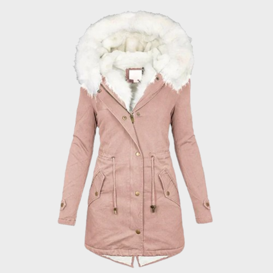 Elizabeth® | Cozy coat lined with fur