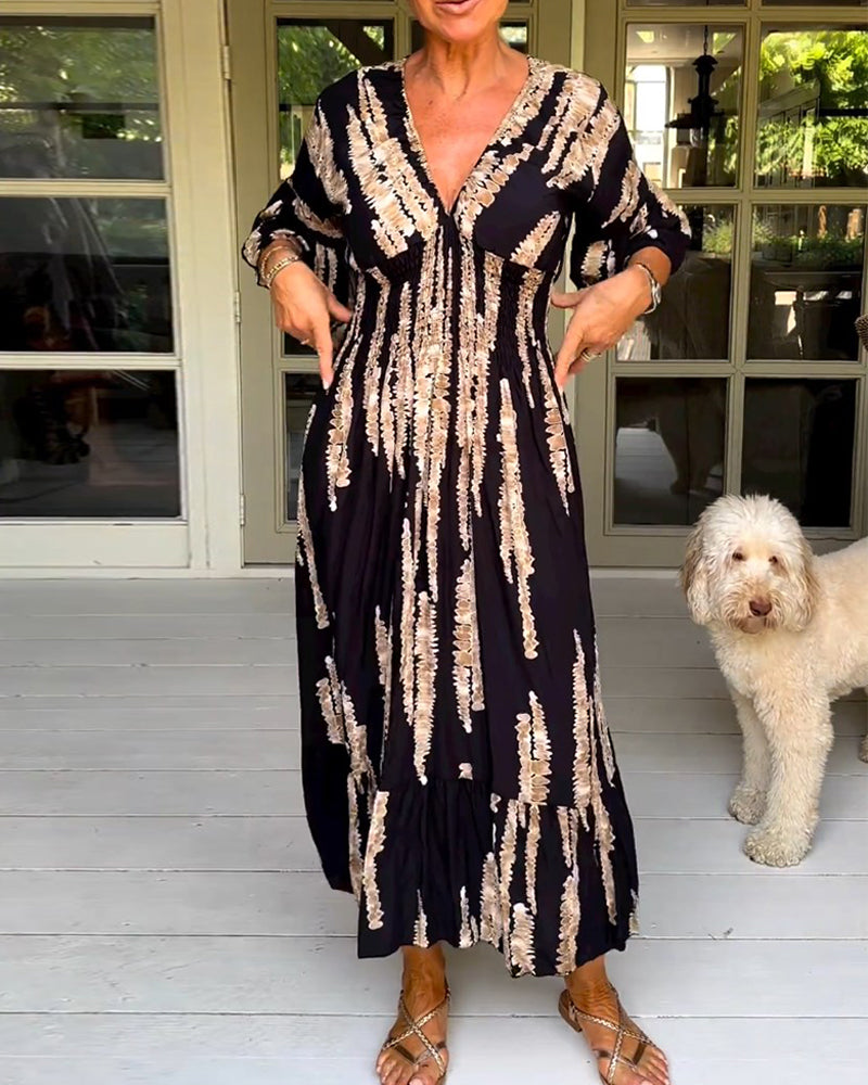 Cecilia® | Timeless V-neck dress for women.