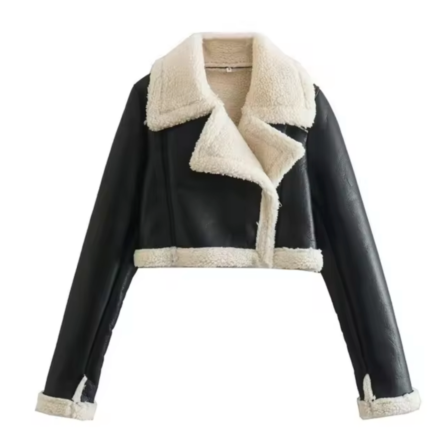 Bianca® | Short jacket made of faux leather