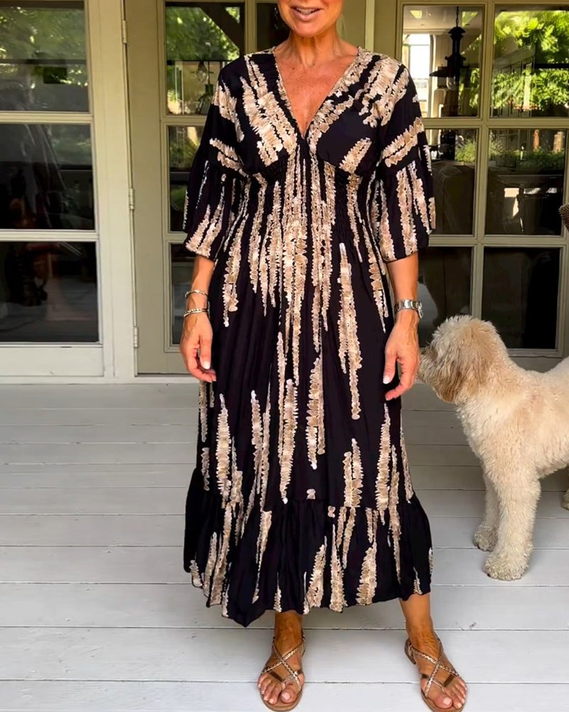 Cecilia® | Timeless V-neck dress for women.