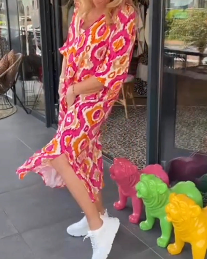 Bronwyn® | Summer dress color print