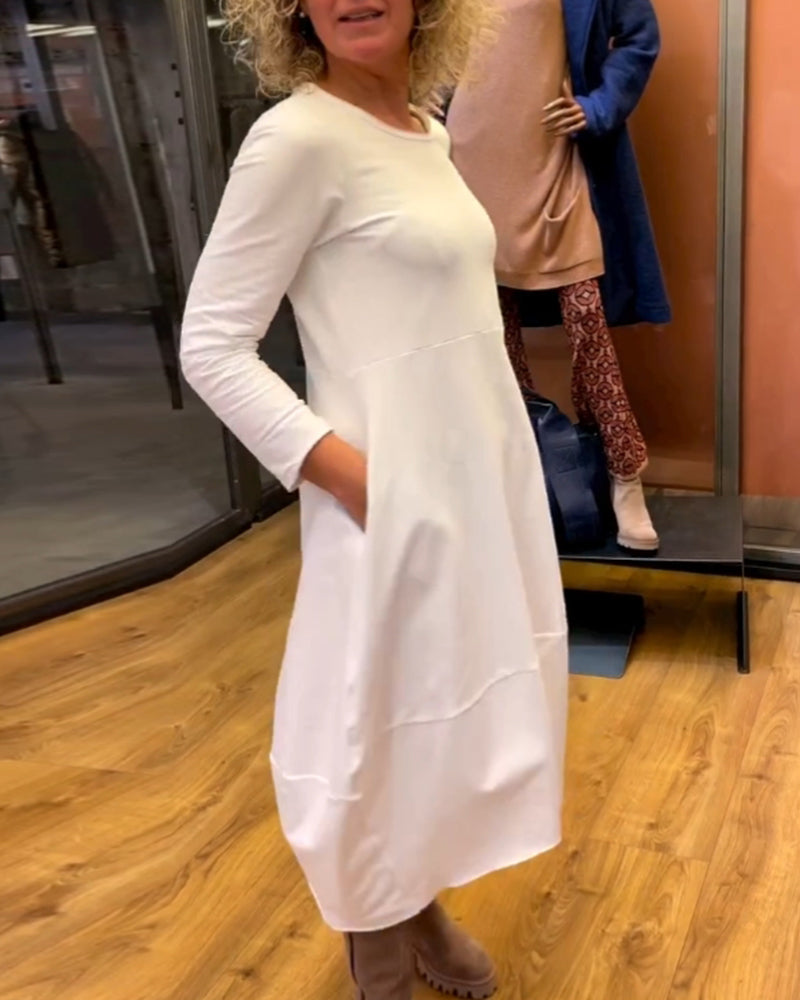 Albina | Long dress with pockets