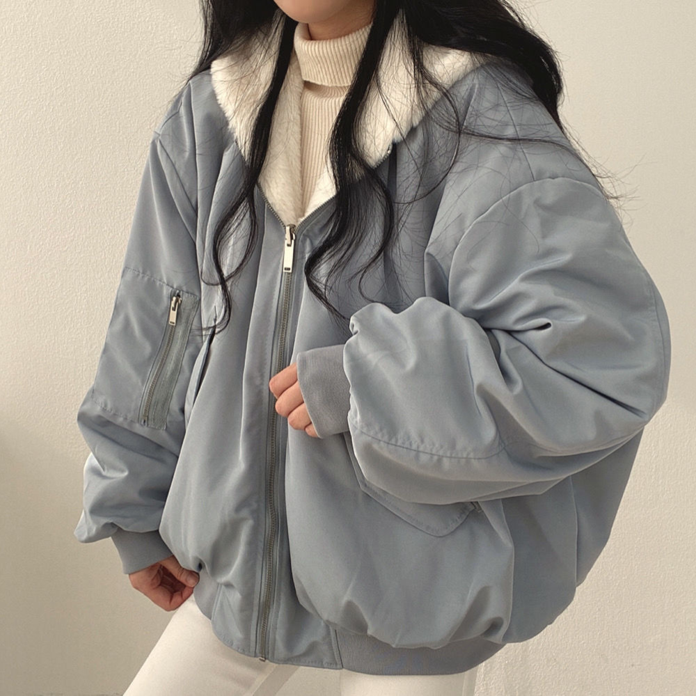 Chloe® | Reversible jacket with hood for women