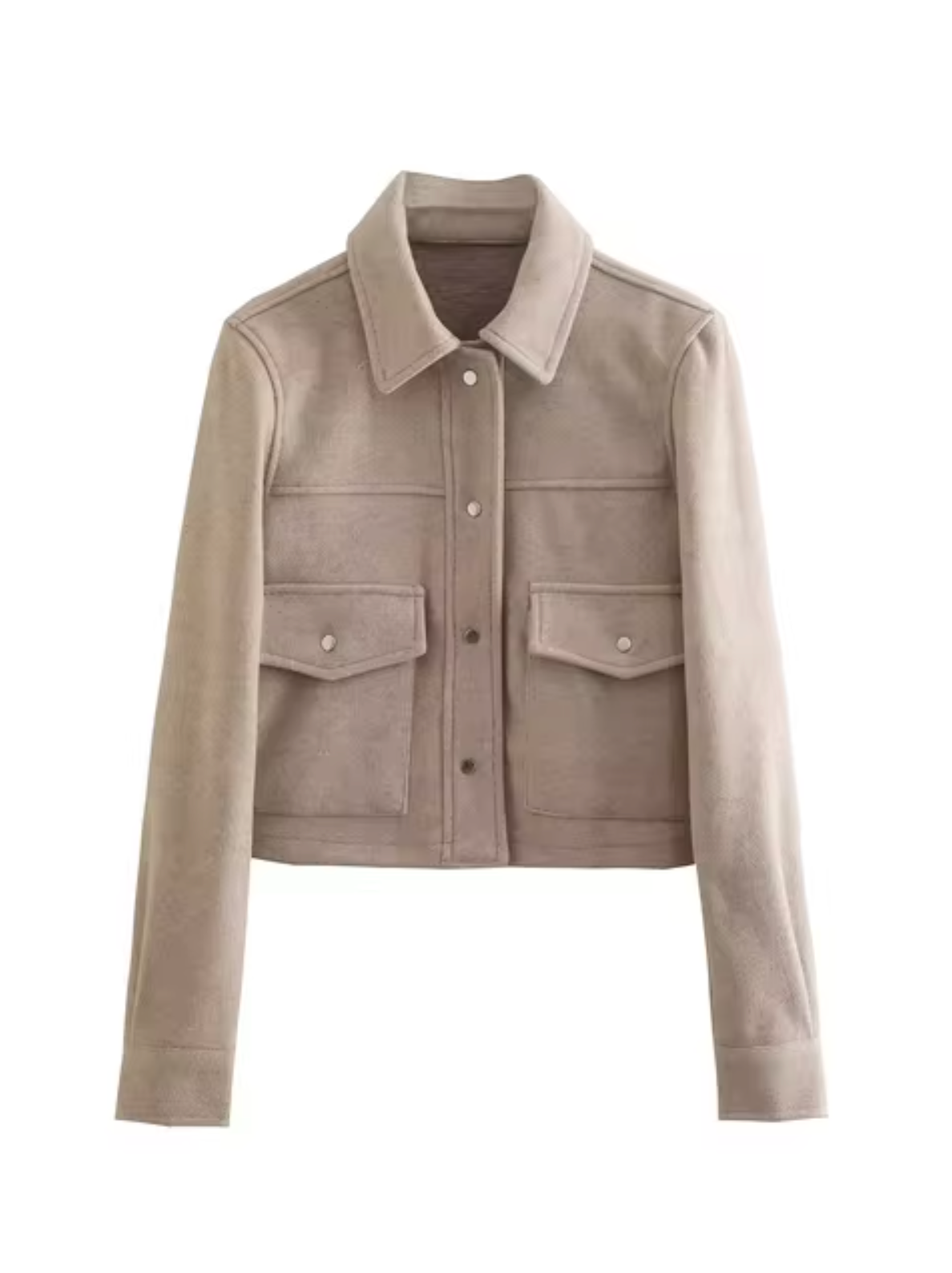 Begoña® | Coat with button placket and front pockets