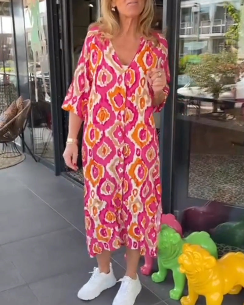 Bronwyn® | Summer dress color print