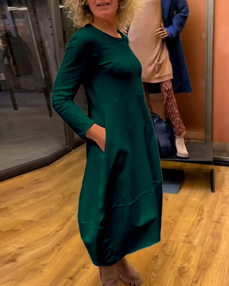 Albina | Long dress with pockets