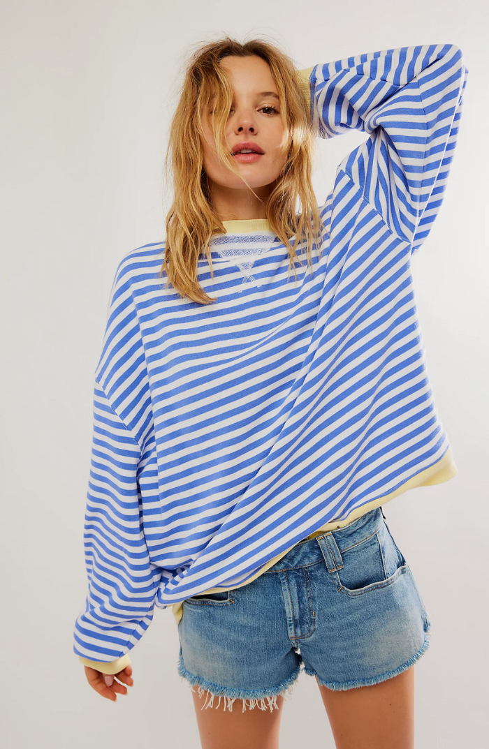 Antonella® | Colorful striped sweater for women