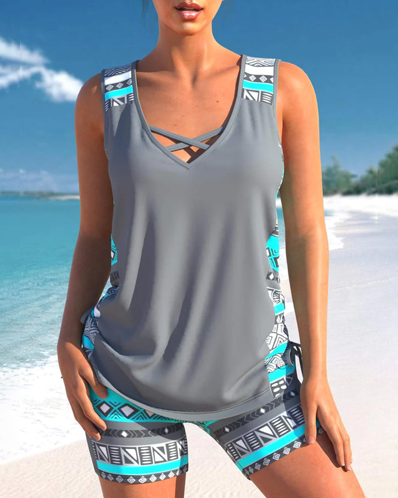 Dolores® | Print Tankini Set