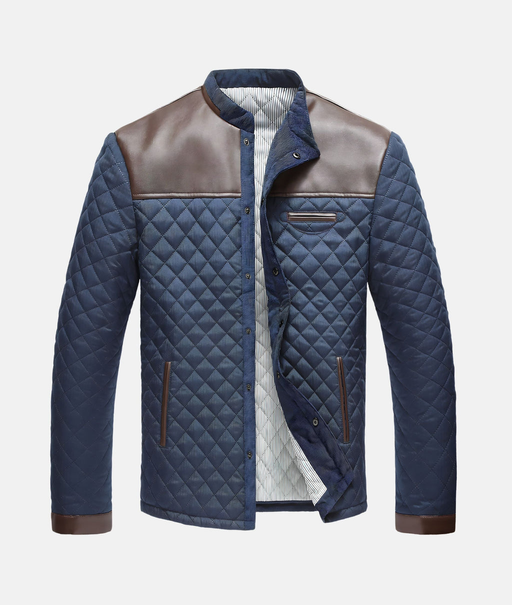 Jacob | Men's Button-Down Quilted Jacket