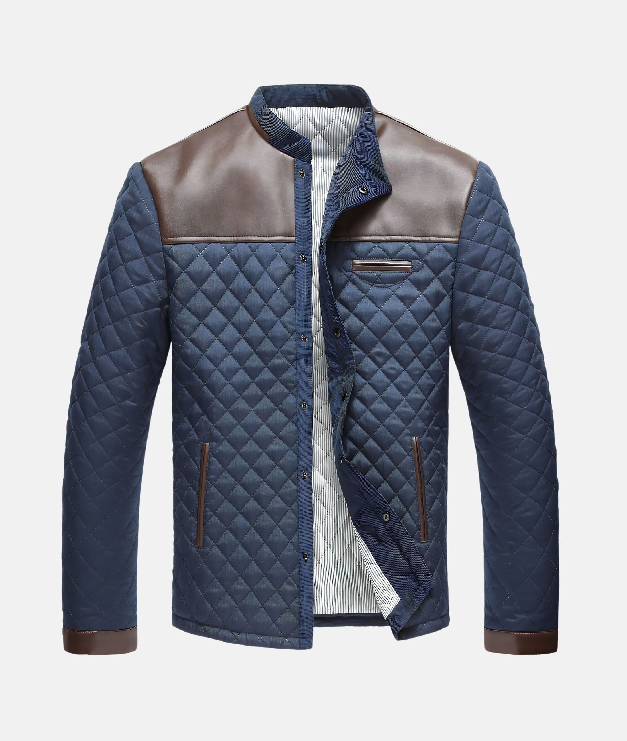 Jacob | Men's Button-Down Quilted Jacket