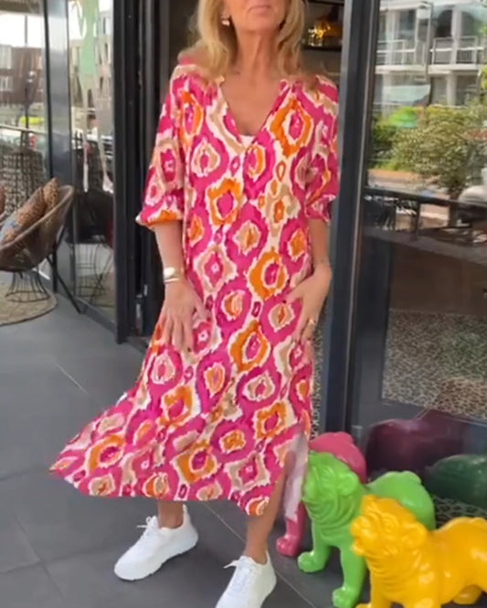 Bronwyn® | Summer dress color print