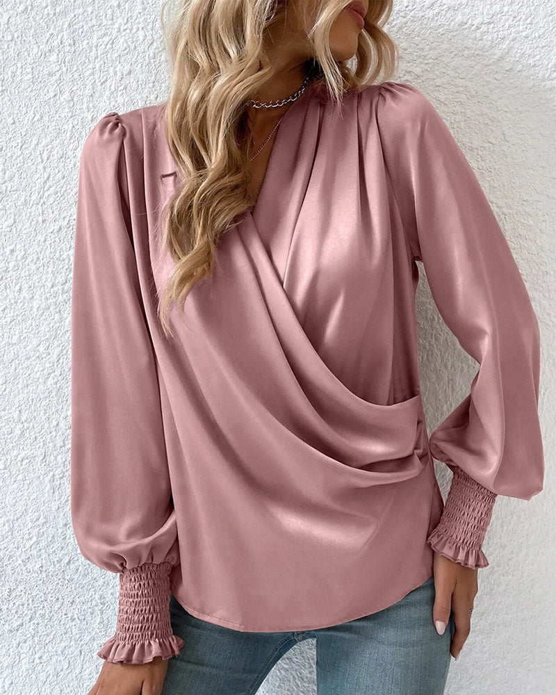 Claudia® | Elegant blouse with a V-neck