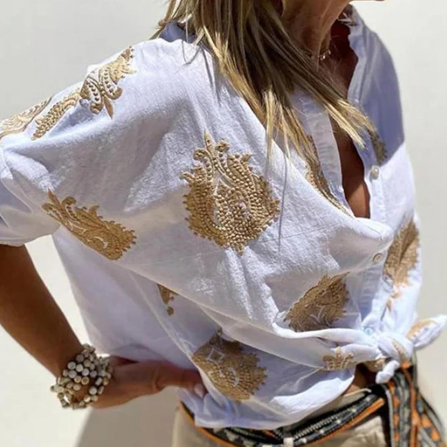 Yvette | Light and Chic Blouse for Sunny Days