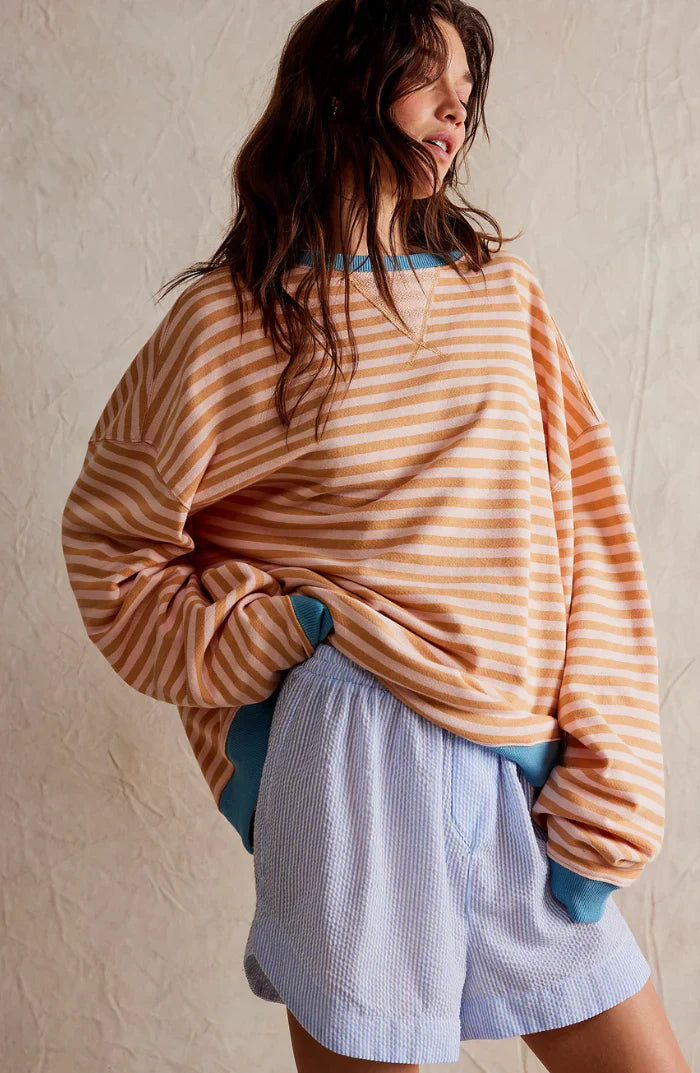 Antonella® | Colorful striped sweater for women