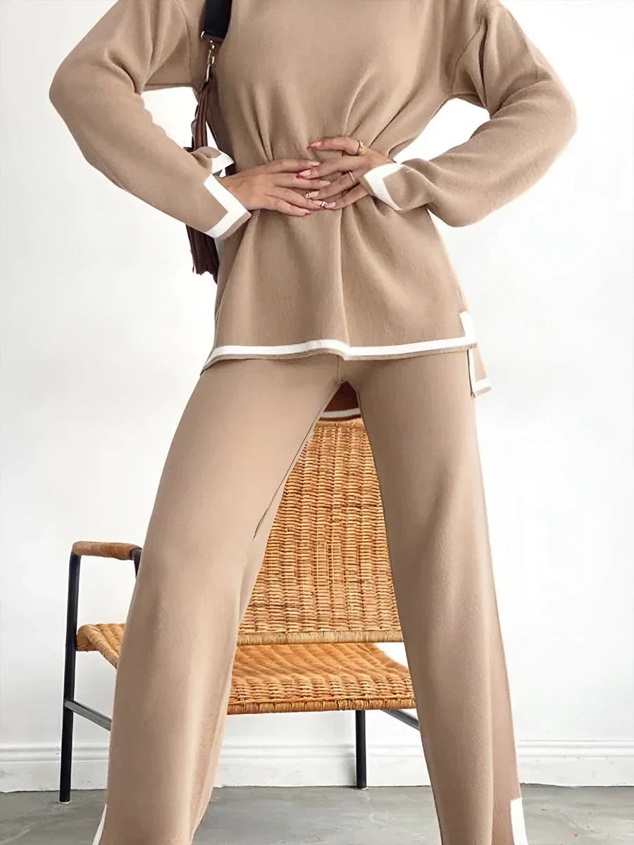 Elisa® | Elegant stretch knit set to stay at home