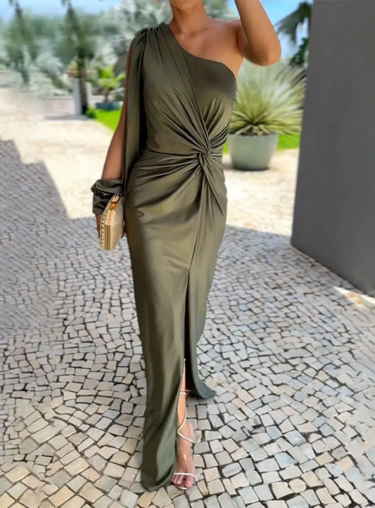 Elena® | Elegant Comfortable Long Dress, Fashionable, Versatile