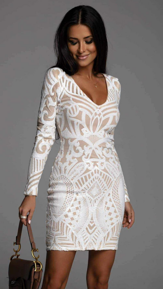 Aurora® | Regal Bodycon Dress