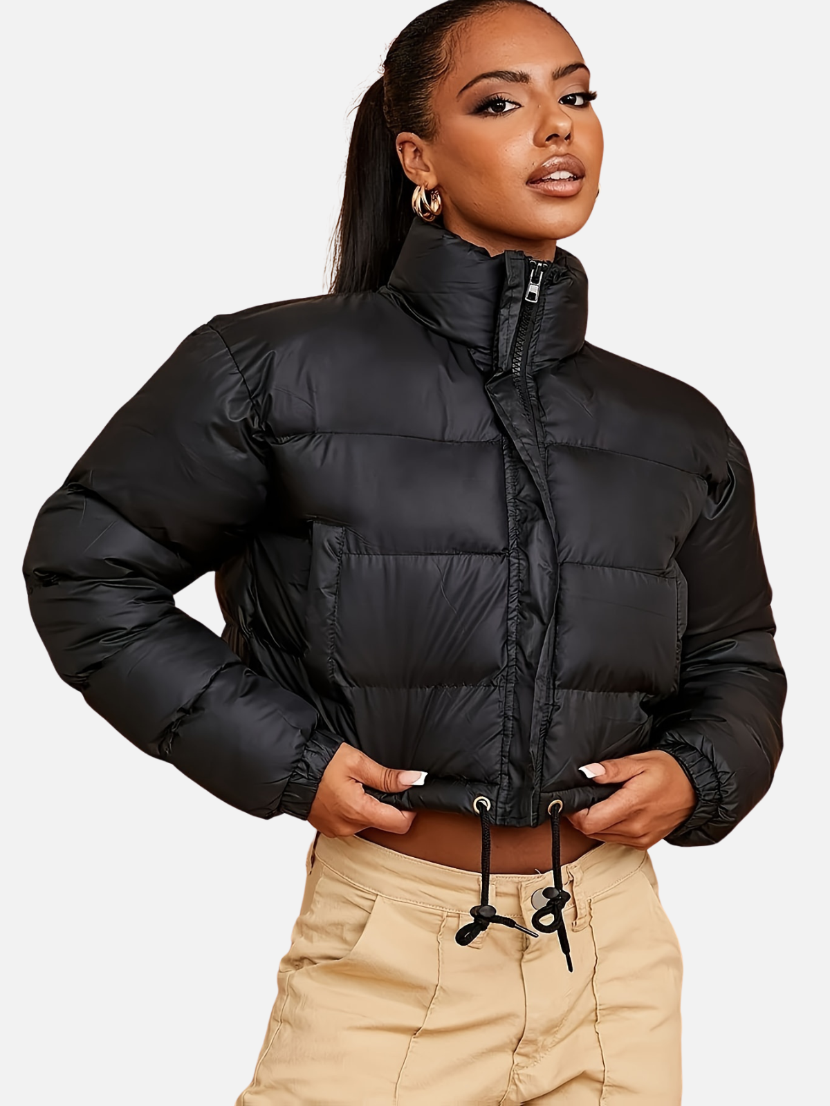 Brigida® | Casual puffer jacket with drawstring