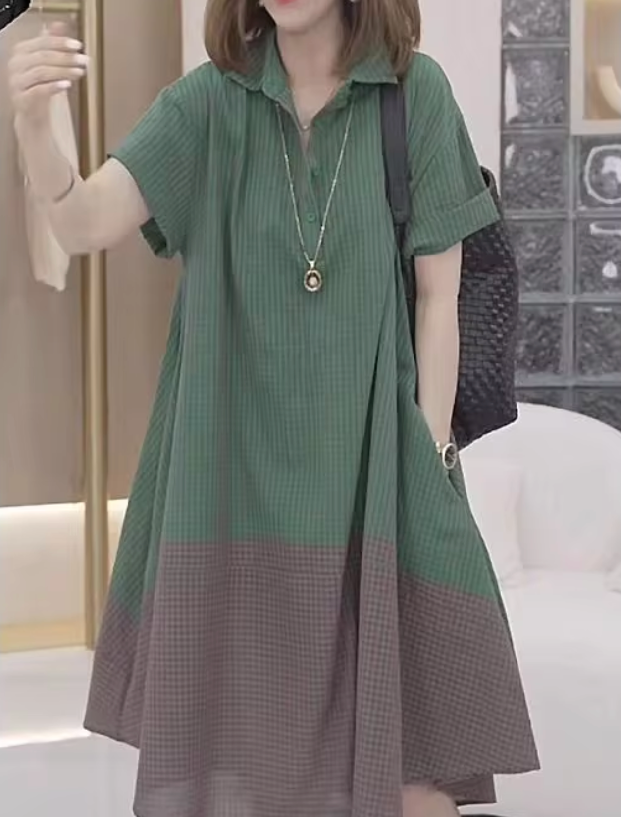 Alice® | Loose dress with collar