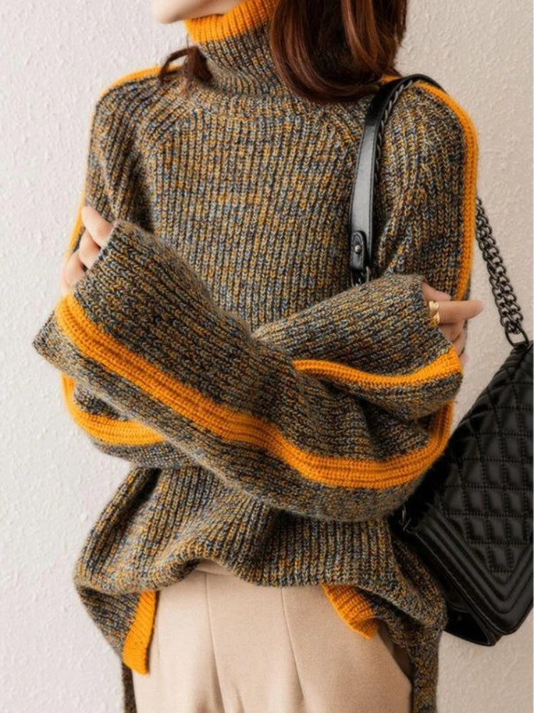 Cecilia® | Soft knitted turtleneck sweater