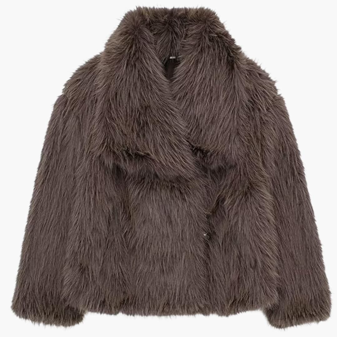 Carolina® | Fluffy coat for women