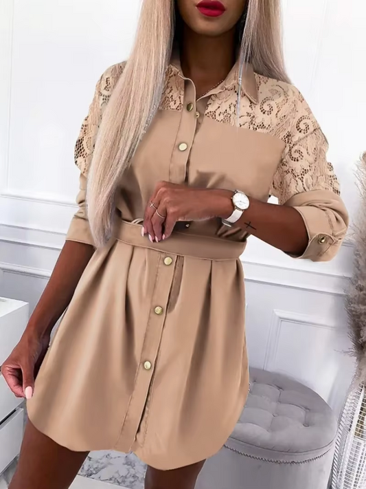Dayana® | Long sleeve lace dress