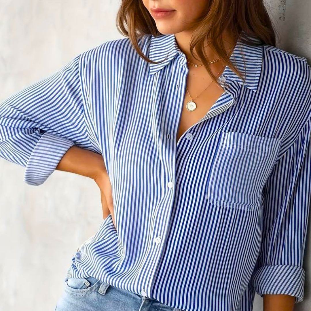 Briga® | Women'S Striped Casual Blouse