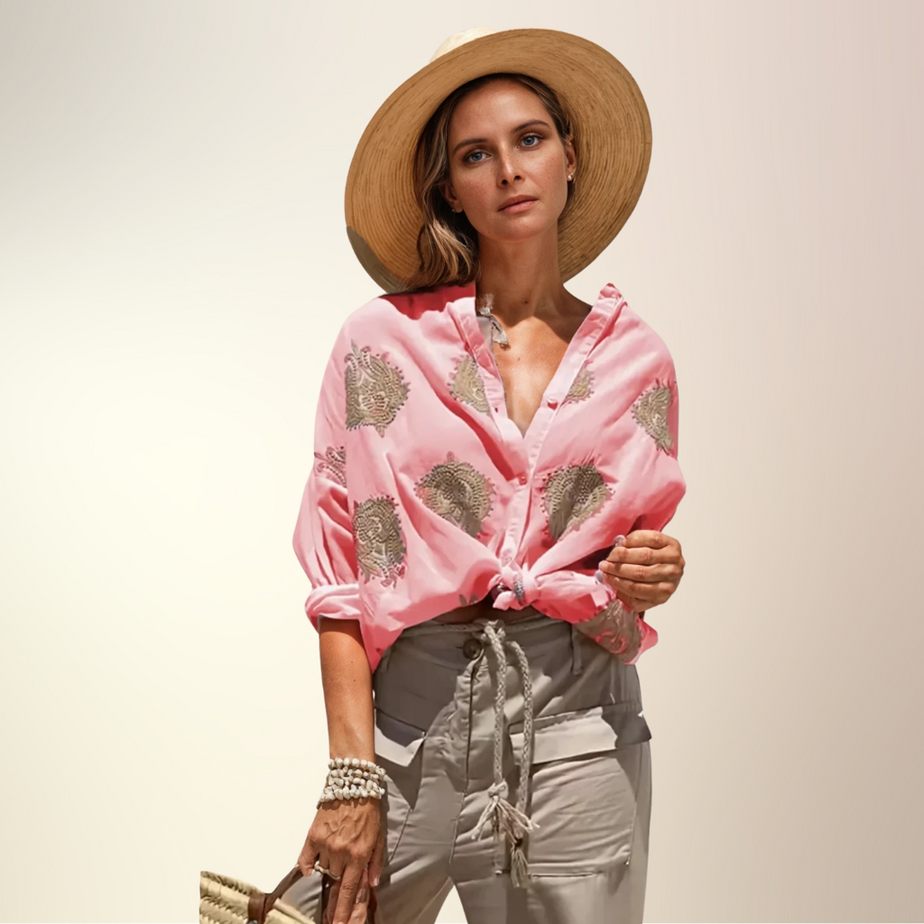 Yvette | Light and Chic Blouse for Sunny Days