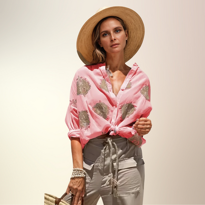 Yvette | Light and Chic Blouse for Sunny Days