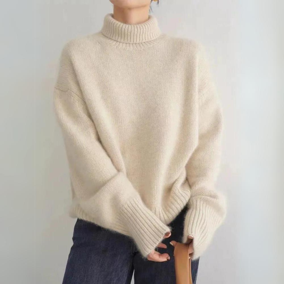 Belén® | Comfortable, knitted, soft turtleneck sweater