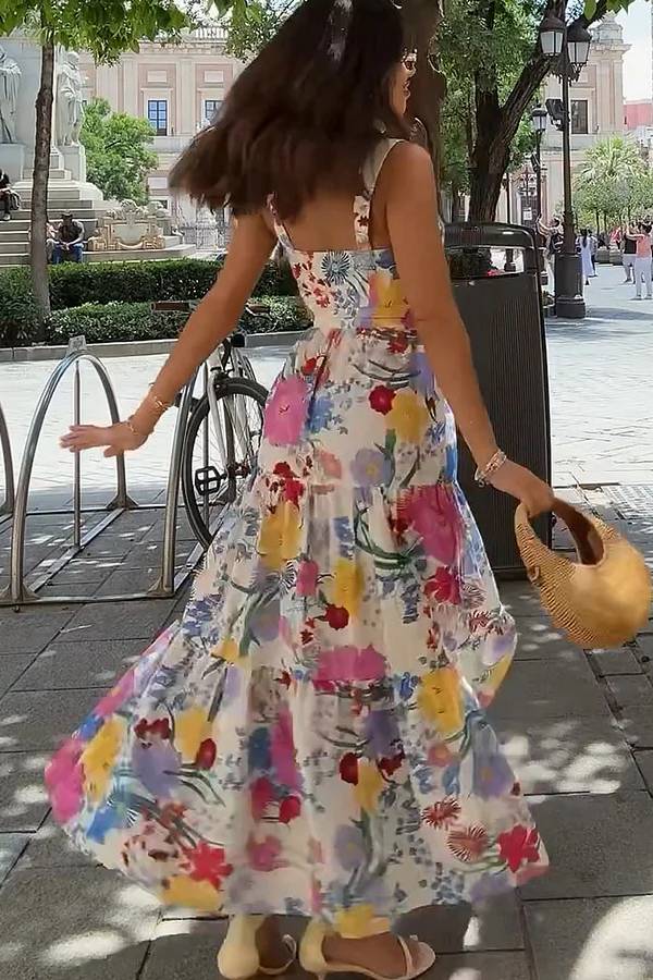Carla® | Casual floral print summer dress
