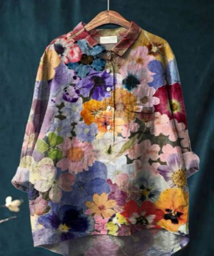 Adela® | Elegant floral blouse