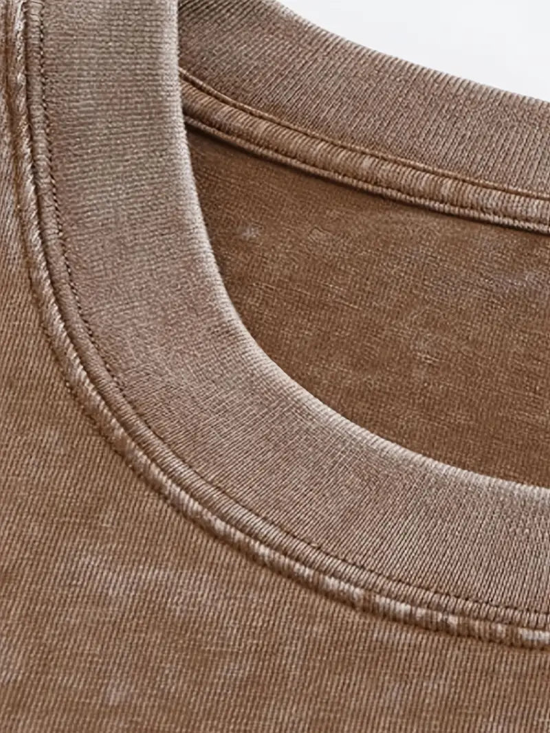 Elisa® | Crew Neck Cotton T-Shirt