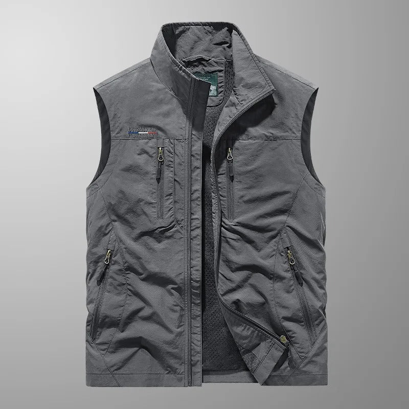 Daniel | Breathable Outdoor Cargo Vest for Active Lifestyle