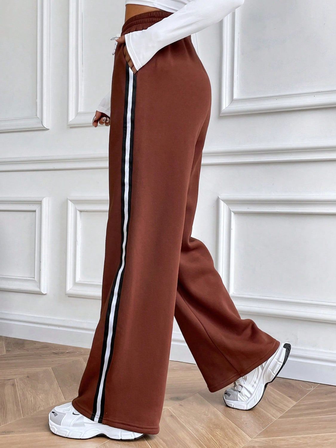 Carolina® | Wide leg trousers with drawstring