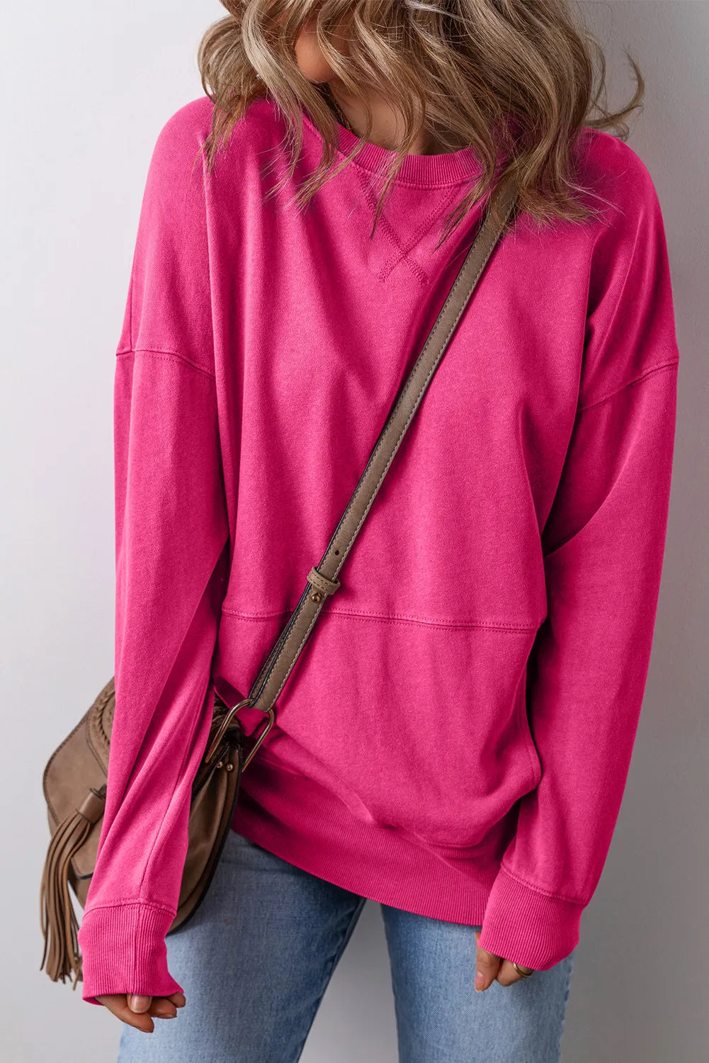 Dafne® | Long sleeve crew neck sweatshirt