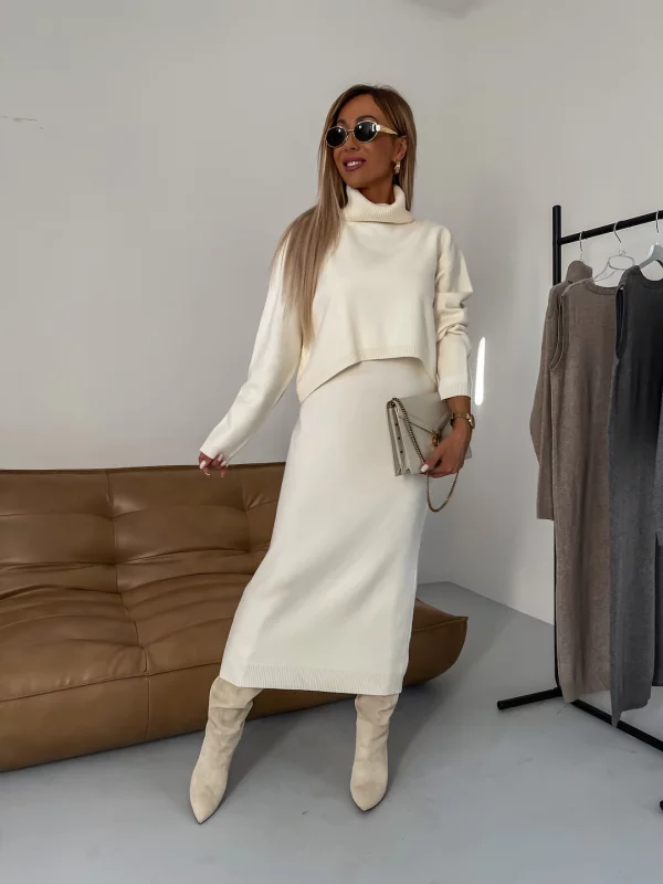 Adelaida | Autumn/winter knit set for women