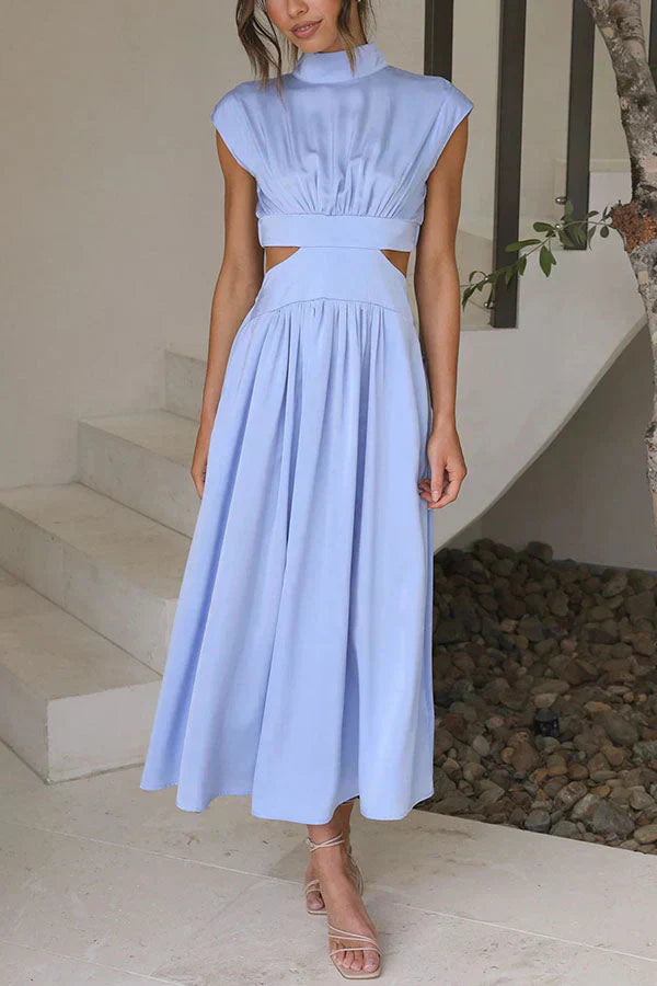 Amalia® | Pleated Maxi Dress For Women