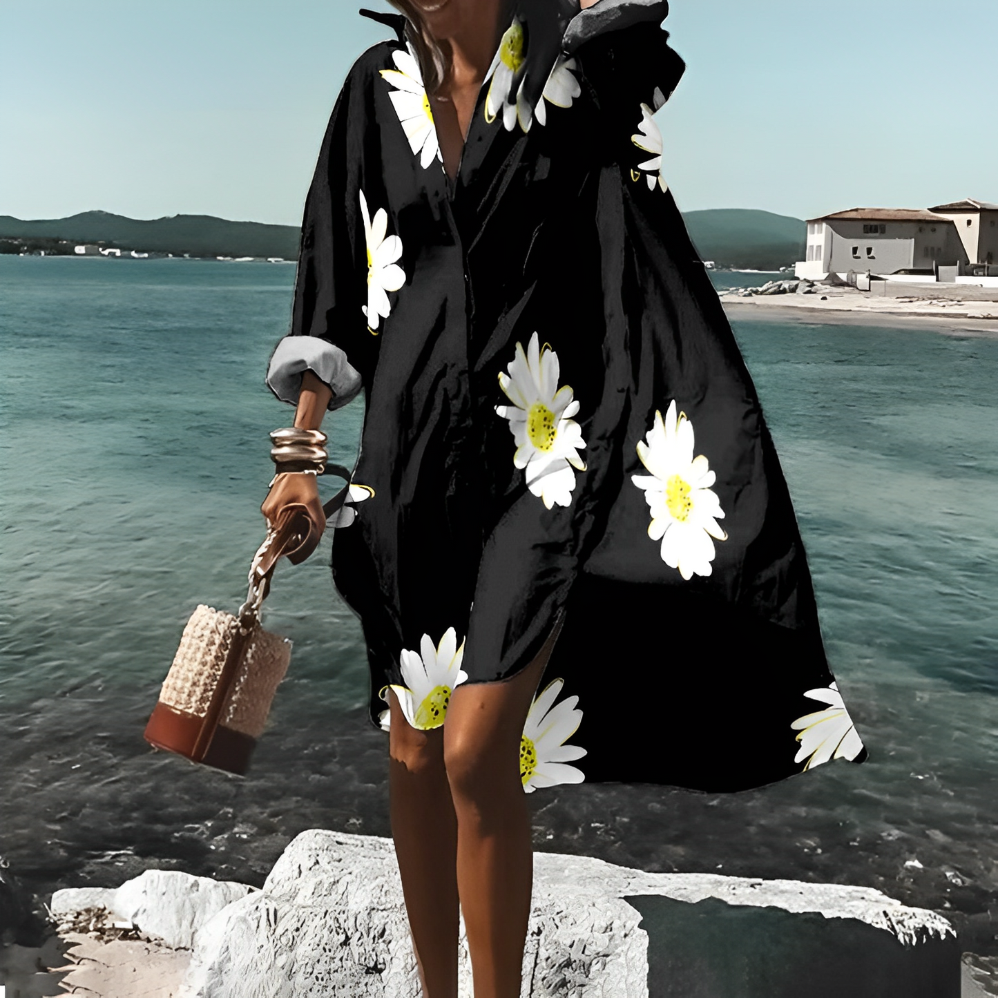 Cressida® | Knee-length dress with a unique print